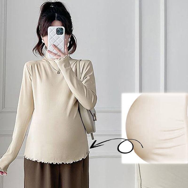 

Двусторонний полированный немецкий вельвет для беременных, универсальная базовая рубашка с осенне-зимней отделкой края «грибок» 3XL recommends 165-92.5 kg