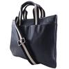Bally TIGAN Business Bag 2WAYShoulder Black Calfskin Mens Used