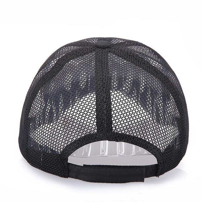 Hat Men'S Summer Outdoor Leisure Baseball Cap Fashion Mesh Breathable Cap Sports Visor Women