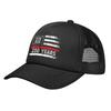250 Years American Anniversary Mesh Trucker Hat Stylish  Summer Breathable Meshback Sun Caps Adjustbale For Casual Wear