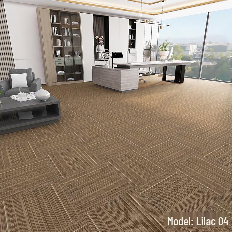 

Екологічна звукоізоляційна вогнестійка килимова плитка для офісу, спальні або вітальні Super thick non-woven bottom