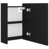 Moderner Minimalistischer Bad-Spiegelschrank Mit Aufbewahrung, Wandmontierter Make-up-Spiegelschrank, 62,5x20,5x64 Cm