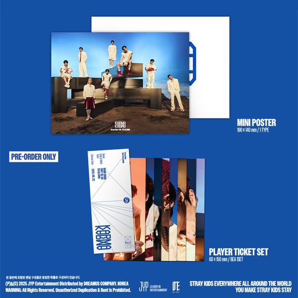 (+shop Gift) Stray Kids - 4th Album [KARMA] [Random Version]
