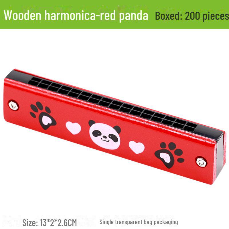 Hochwertige Mundharmonika aus Holzlegierung – das perfekte musikalische Geschenk für Kindergarten- und Grundschüler