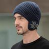 New Unisex Winter Hat Fleece Lined Warm Cap Stylish Soft Beanie Hat For Men Women Outdoor Earflap Knitted Hat