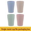 Eco-Friendly Wheat Straw Tableware Set: Portable Fork, Spoon, Chopsticks (3-Piece) + Cup, Bowl, Plate (6-Piece) - Ideal Promotional Gift