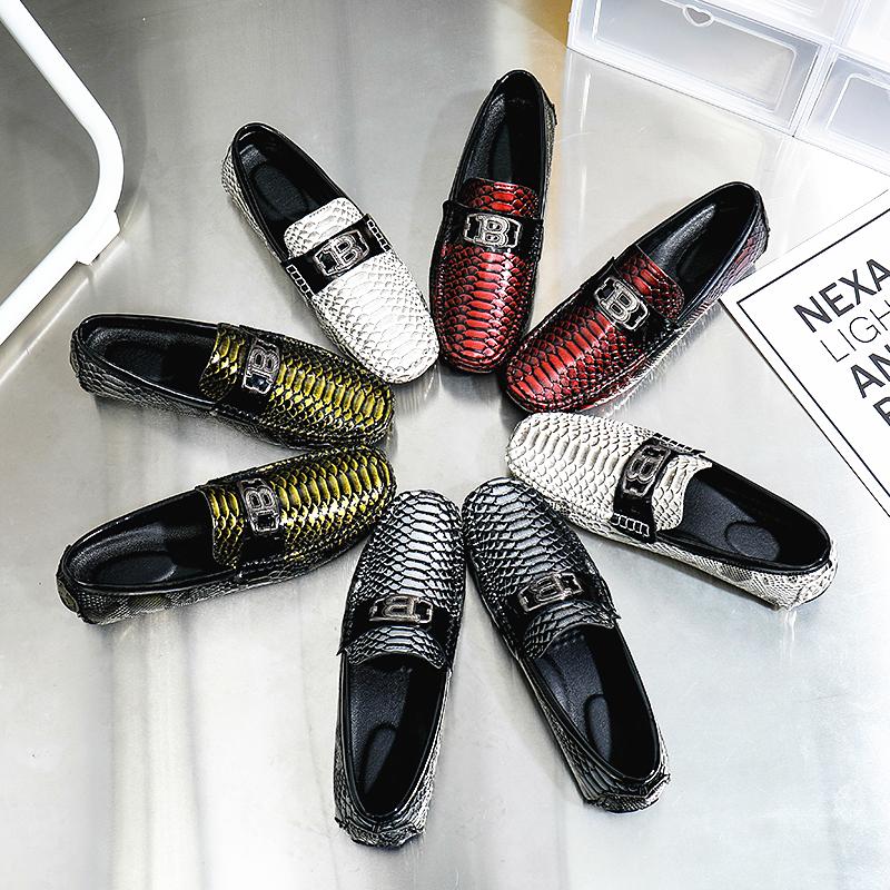 Fashion 2024Spring Summer Men's Loafers Comfortable Flats Casual Shoes for Men Breathable Moccasins Slip-On Soft Leather Driving Shoes