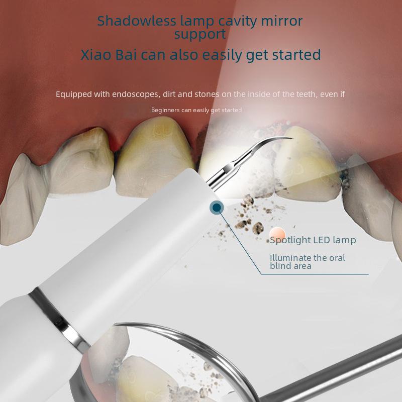 Elektrischer Ultraschall-Zahnreiniger: Entfernt Zahnstein und Plaque, hellt auf und spült für ein gesünderes Lächeln.