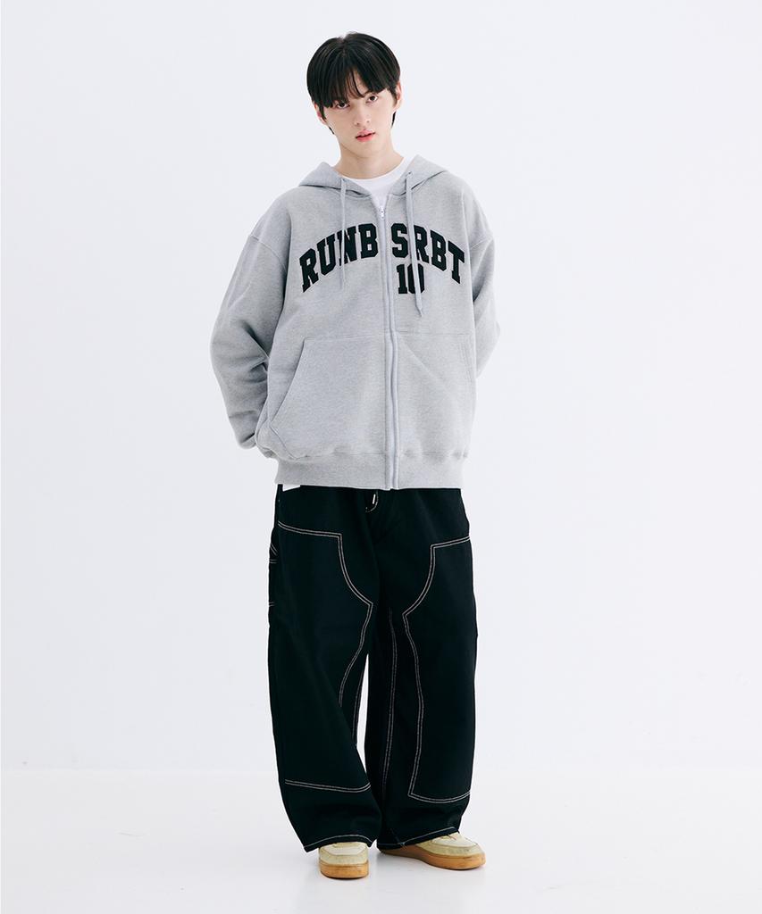 Bieseulaebis Work Wide Fit Oxford Pants Black