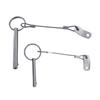 Durable Stainless Steel Quick Release Pin Metal Fastener Used for Secure Connection Quality Boats & Yacht Accessories