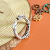 Pinky Tail Ring for Men, Trendy Single, Old Vintage Style Open Adjustment Ring