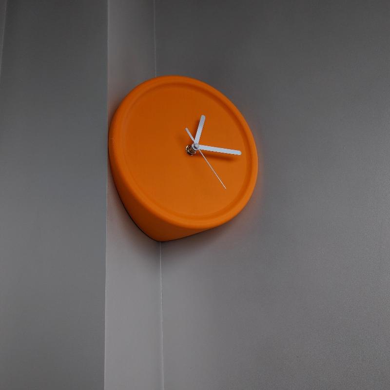 

Modern Corner Wall Clocks Minimalist Wall Art Clock Bedroom Mechanism Silent Watches Living Room Luxury Desktop Watch Home Decor Without Numbers