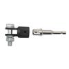 Scissor Jack Adapter+Drive Impact Wrench Tools 1/2 Inch Vanadium Steel Socket Drive Impact Wrench Kit
