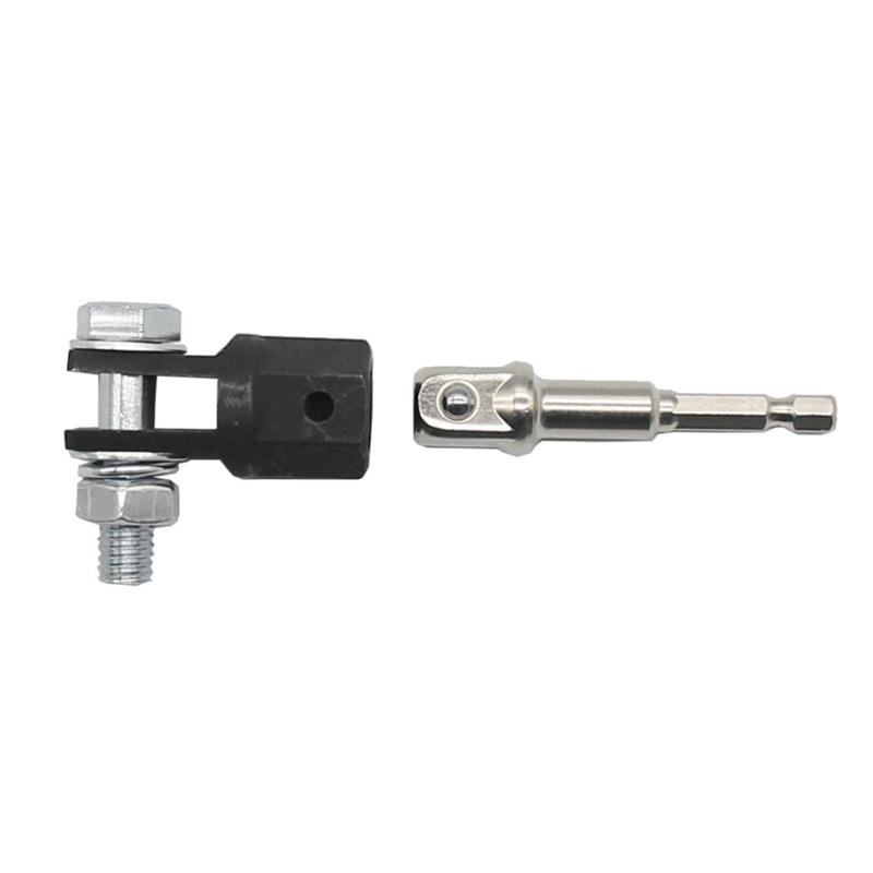 Scissor Jack Adapter+Drive Impact Wrench Tools 1/2 Inch Vanadium Steel Socket Drive Impact Wrench Kit