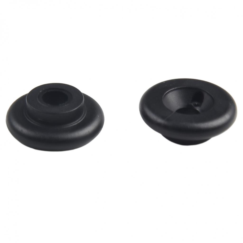 12pcs Bushing Pad ABS Black CNC Aluminum Alloy Motorcycle