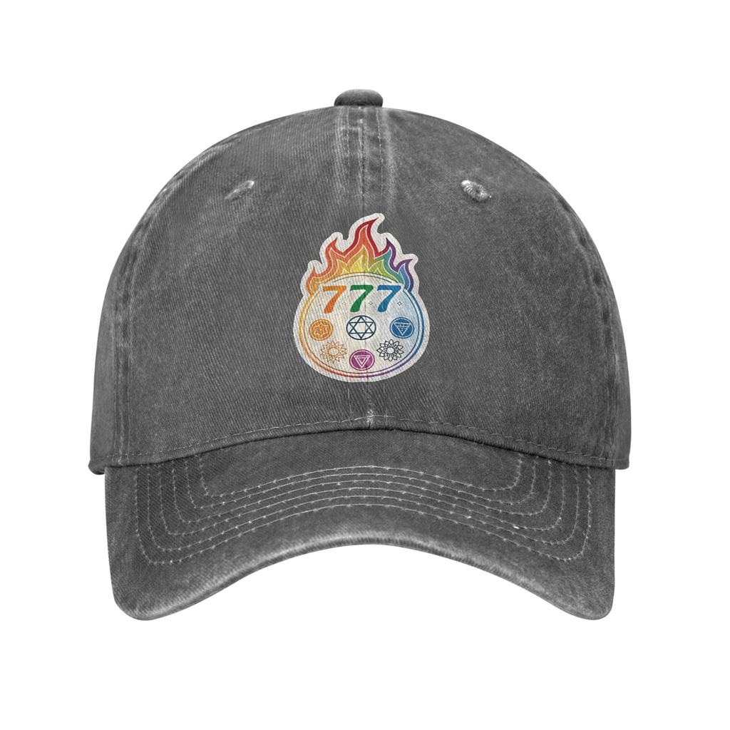 Lucky number witch chakra Baseball Cap Unisex Hats Women Visor Protection Snapback Lucky Caps