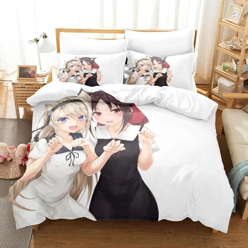 3D Print Anime Miss Huiye Bedding Sets Duvet Cover Set With Pillowcase Twin Full Queen King Bedclothes Bed Linen Home Textiles