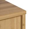 ODDA Side Table Cabinet 40 X 24 X 79 Cm Solid Pine Wood