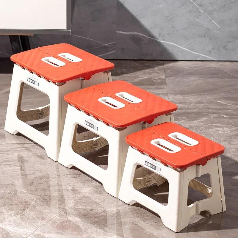 Thickened Foldable Mini Stool Portable Handheld Collapsible Chair for Outdoor Picnic Camping Travel&Home Use Space-Saving Design