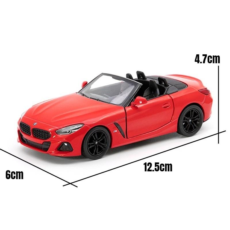 Bmw Z4 Car Model Alloy Material With Inertia Control For Collectors