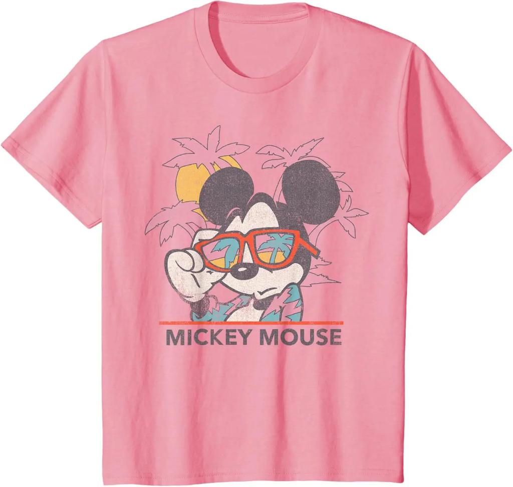 Mickey and Friends Mickey Mouse Tropical Portrait T-Shirt Unisex