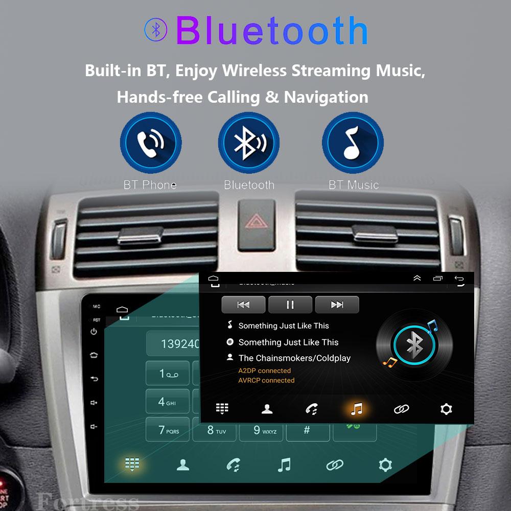 Android 14 Carplay Auto Car Radio For Toyota Avensis T27 2009 2010 2011 2012-2015 GPS Navigation Multimedia Player DSP Stereo 4G
