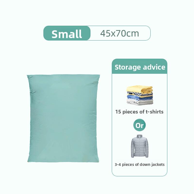 

1pc No Need Pump Vacuum Large Plastic Storage Bags Storing Clothes Blankets Reusable Compression Empty Bag Travel Accessories