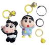 Cartoon Cute Shin-chan Crayon Resin Keychain Pendant for Backpacks and Bags