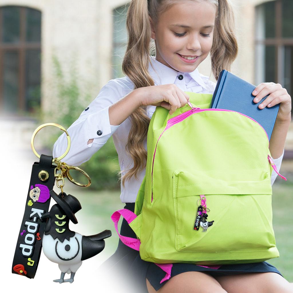 Animation Peripheral Key Chain Anime Schoolbag Pendant