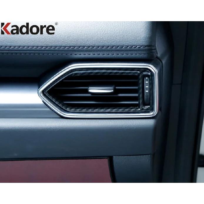 Car Air Condition Vent Outlet Cover Trim For Mazda CX-5 CX5 KF CX-8 2017-    2024 Carbon Interior Accessories