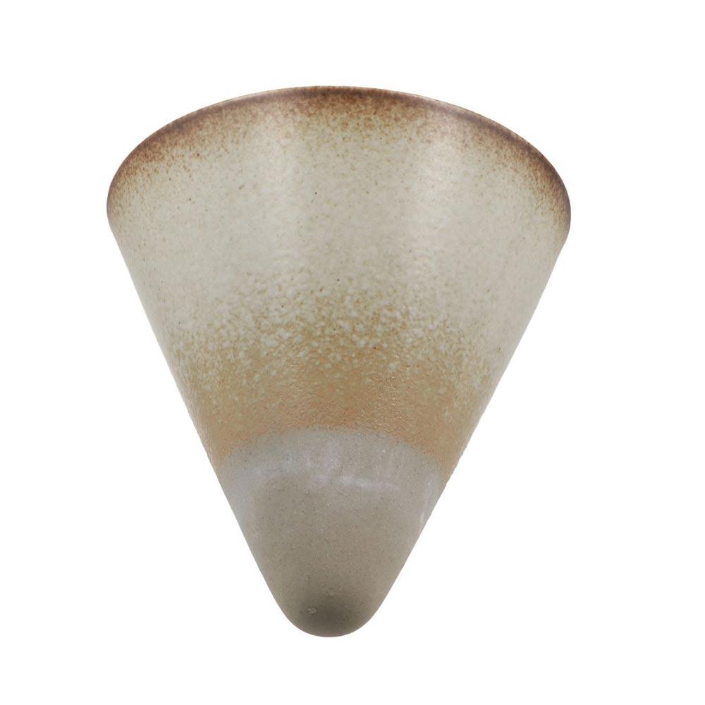 Porcelain Pottery Retro Funnel Shaped Drinkware Cappuccino Latte Espresso Coffee Mug Tea Cup