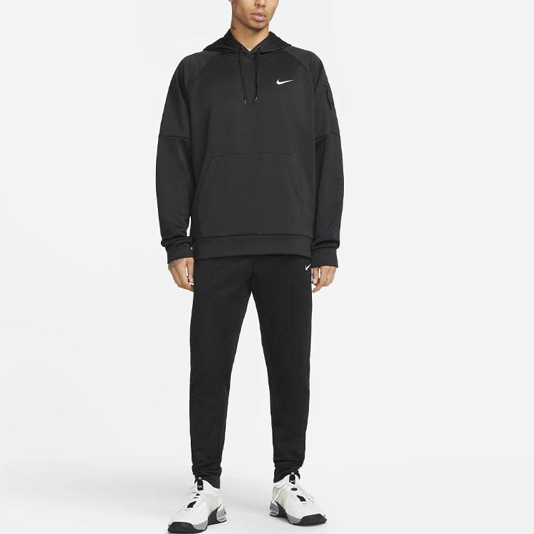 Nike Therma Solid Logo Hoodie Men Hoodie Black DQ4834-010