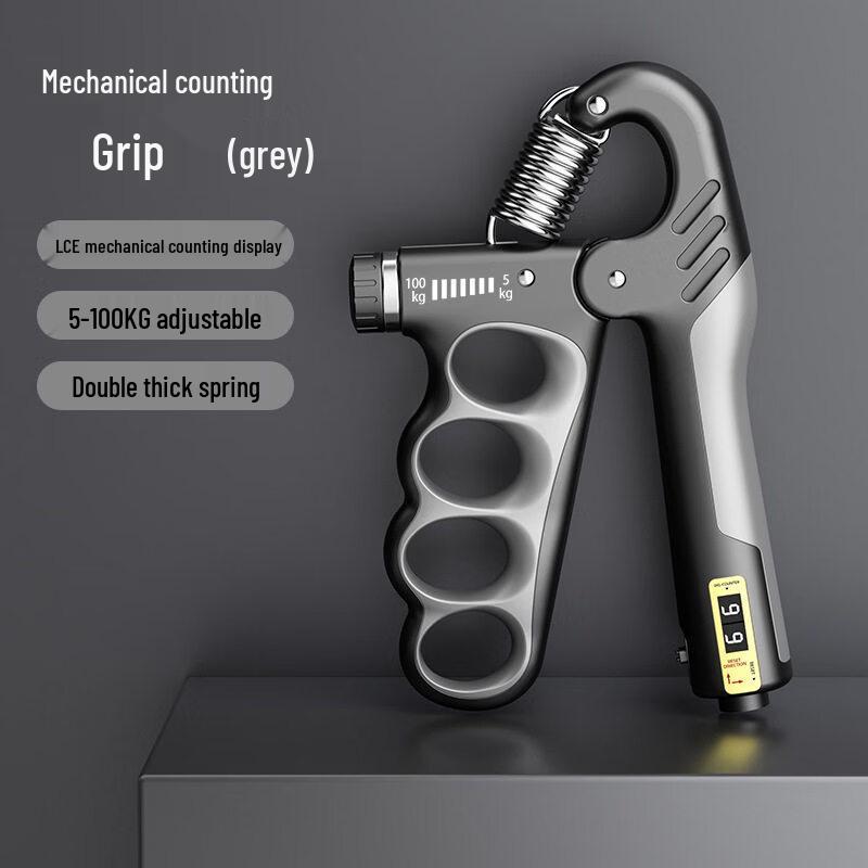 Adjustable Hand Gripper with Mechanical Counter