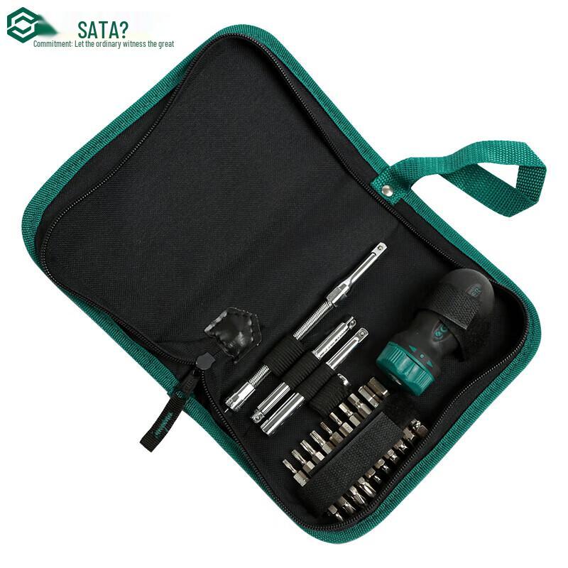 SATA 25-Piece Ratchet Screwdriver Set 25-piece Set