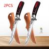 Hand-Forged Steel Kitchen Knives Professional Boning Knife Fillet Knife for Fish Meat Deboning Butcher Cleaver Cooking Tools