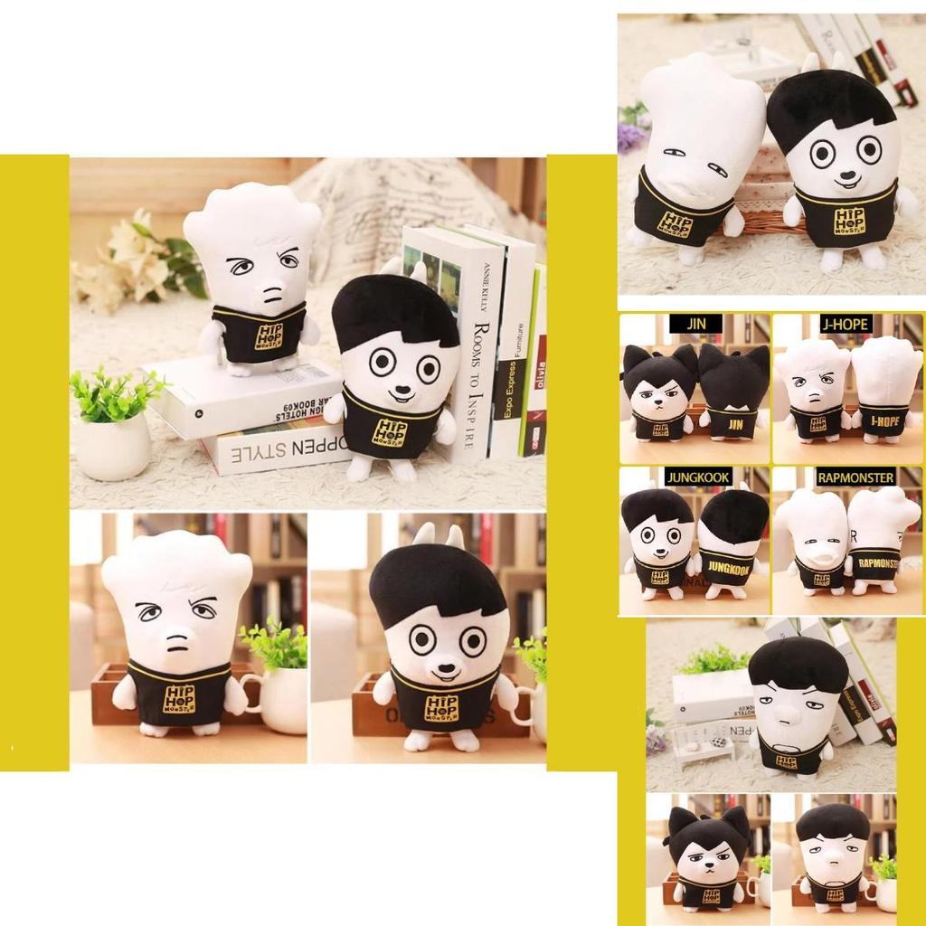 Bangtan Boys Plush Toy With Pp Cotton For Collectors And Fans