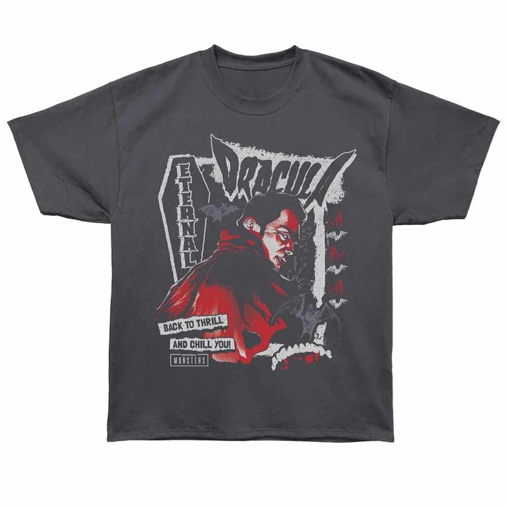 Universal Monsters - Eternal Coffin - Bronx Oversized Children s T-shirt Gray 100