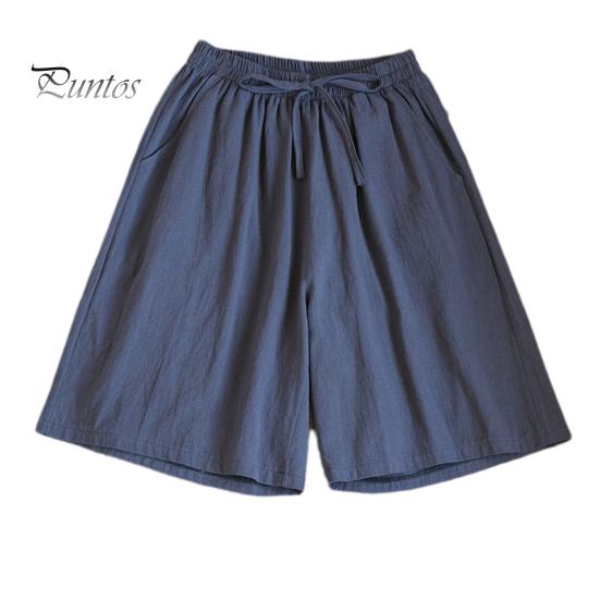 

Женские летние повседневные шорты с эластичной резинкой на талии и карманами на шнурке, однотонные свободные короткие брюки с широкими штанинами, уличная одежда XL серый