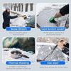 2026 Car Ice Scrapers,Snow Scraper,Magical Ice Scrapers For Car Windshield,4 Pcs Portable Multifunctional Snow Remover Wiper,Upgrade 2-In-1 Refueling