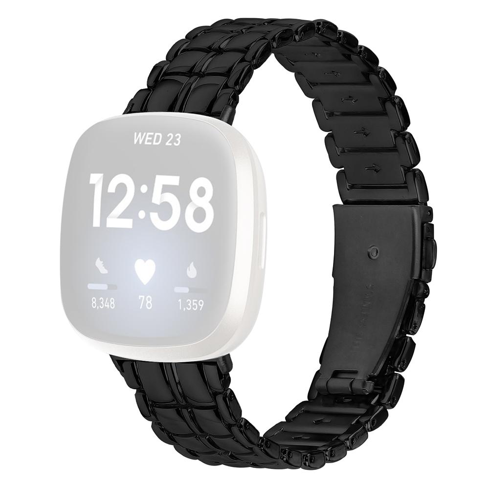 For Fitbit Versa 4/Sense 2 Smartwatch Metal Replacement Wrist Strap