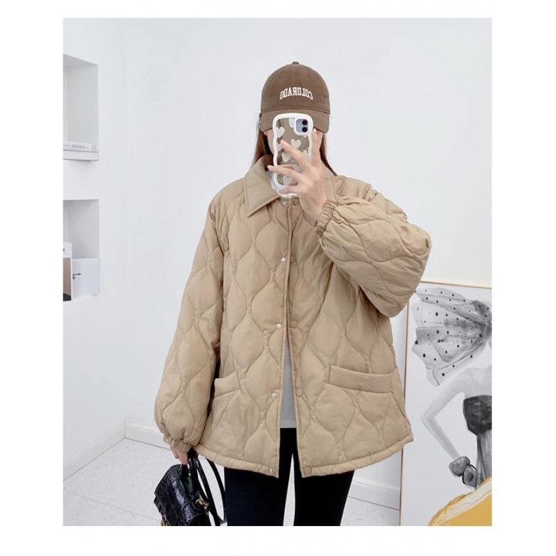 Thickened Bread Clothes Short Down Cotton-padded Clothes Women's Loose Autumn and Winter Coats Cotton-padded Jackets New Models