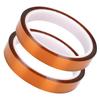 2PCS 33M High Temperature Resistant Adhesive Tape Polyimide Film Yellow Brown Accessory15mm