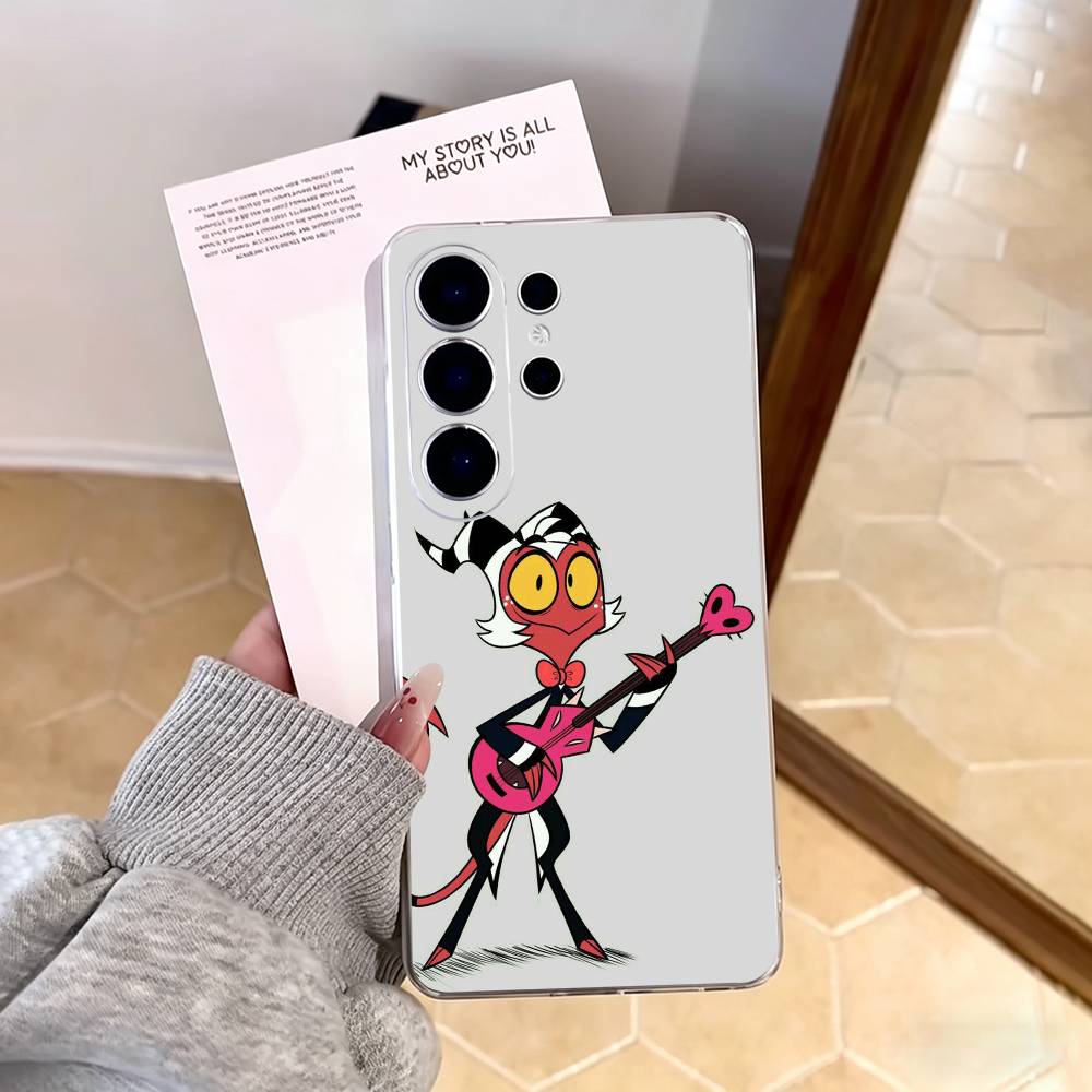 Helluva Boss Moxxie  Phone Case For Samsung S25,S24,S21,S22,S23,S30,Ultra,S20,Plus,Fe,Note,10,9,5G Transparent Cover