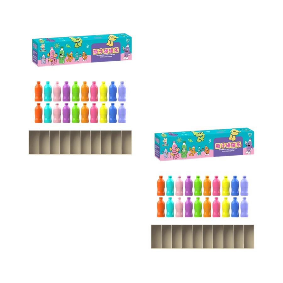 Interesting bottle guessing game, bottle color challenge game for children and adults, multiplayer game for party gatherings