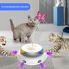 3 In 1 Smart Cat Toys Automatic Fluttering Butterfly Fun Ball Toy Set Electronic Interactive Pet Accessories