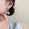 Double-layer Ginkgo Earrings Retro Sweet Earrings Jewelry Funny Ginkgo Ear Pendant  Men