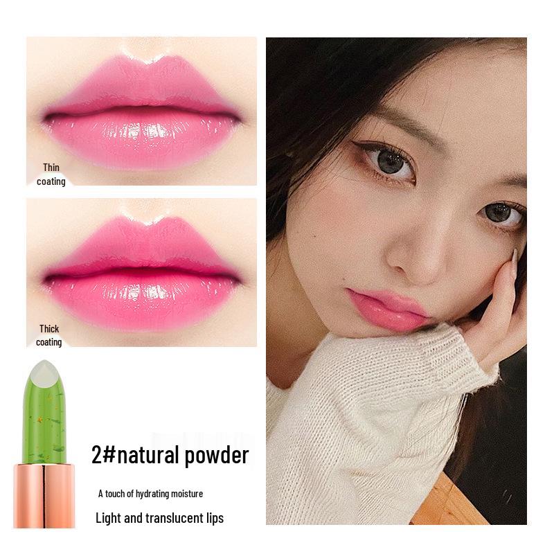 

Желейная помада, меняющая цвет, с алоэ вера: Стойкий, Увлажняющий, Не скатывается, Не отпечатывается, Водостойкий.