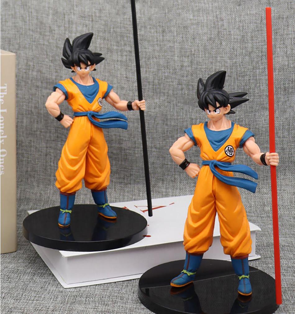 22cm Dragon Ball Son Goku Super Saiyan Anime Figure Goku Action Figure Model Toys Gifts Collectible Ornaments Figurines for Kids