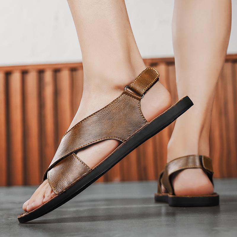 Business Men's Summer Shoes Luxury and elegant gentleman style Daily office Dress party Plus Size Quality sandals Hot selling