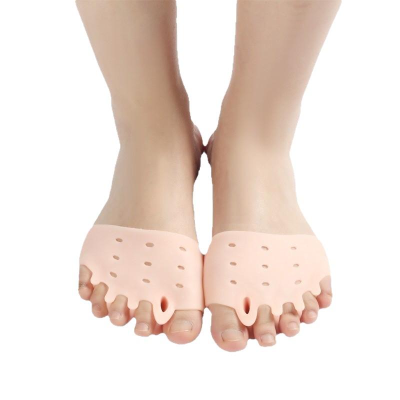 Five-Hole Silicone Bunion & Shock Absorber Forefoot Pad